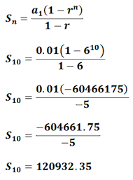 Geometric Series Common Core Algebra 2 Homework Answers