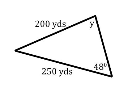 Solve for unknown angle