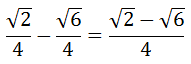 Sum Difference Angle Formulas Cosine solution