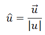 Definition of a Unit Vector