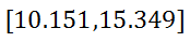 confidence interval