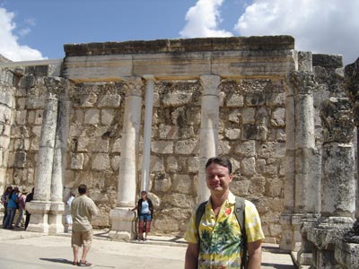 Capernaum, Israel (2010) also rests the home of Peter, where Jesus must have frequented.