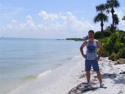 Sanibel Island in Florida was warm and fun.