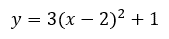 equation parabola vertex form