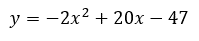 equation parabola standard form