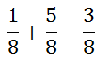 adding two fractions