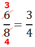 reducing fraction