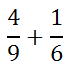 adding fractions unlike denominators