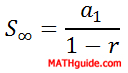 Sum of Infinite Geometric Series