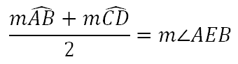 Chord Chord Arc/Angle Formula