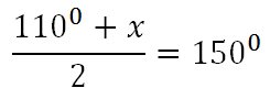 Chord Chord Arc Angle Algebra