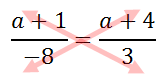 complicated proportion cross-multiply