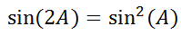 trigonometric equation