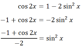 Deriving Half Angle Formula Sine