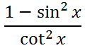 Trigonometric Expression