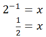 logarithm form to exponential form