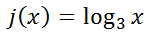 logarithm functions base 3 mathguide