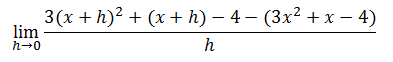 algebra derivative