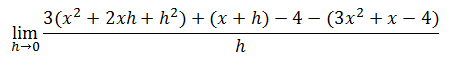 algebra derivative