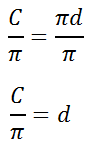 solving literal equation circumference