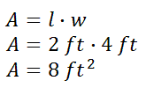 calculate area rectangle