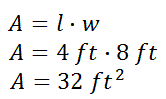 calculate area rectangle