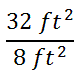 ratio areas