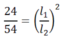 using areas and sides relationship similar figures