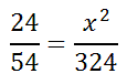 squaring ratio