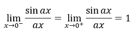 the sine limit notation