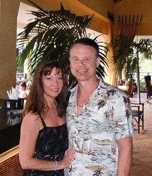 Carol and I are in the Dominican Republic (July 2013).