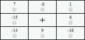 Tic-Tac-Addition Game