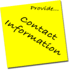 Contact Information